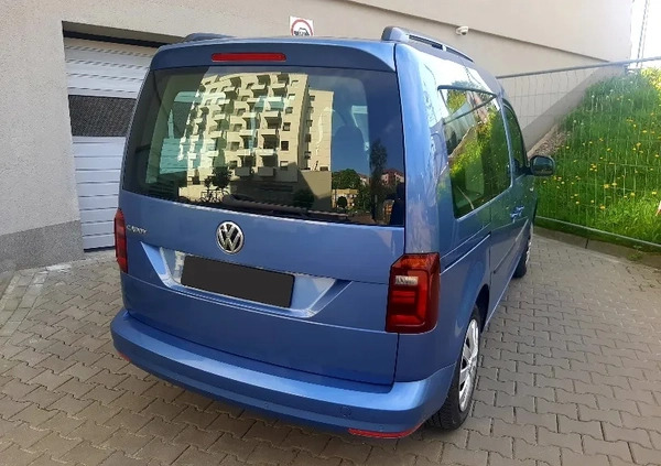 Volkswagen Caddy cena 93900 przebieg: 129500, rok produkcji 2019 z Sulejów małe 379